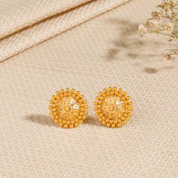 Hoop pendant earrings